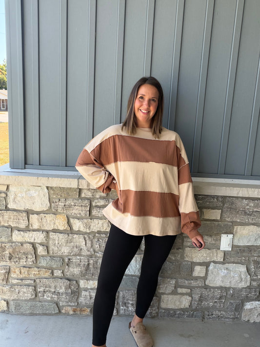 Mocha Meadow Pullover