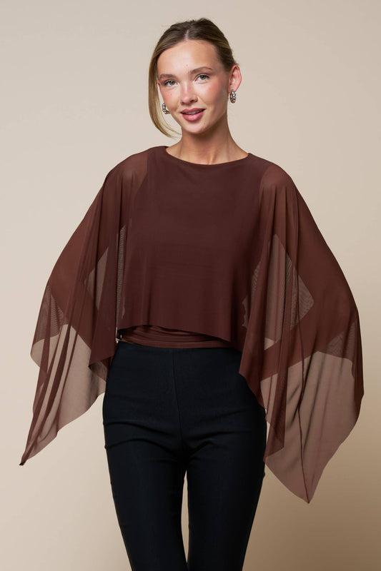 The Sienna Cape Top