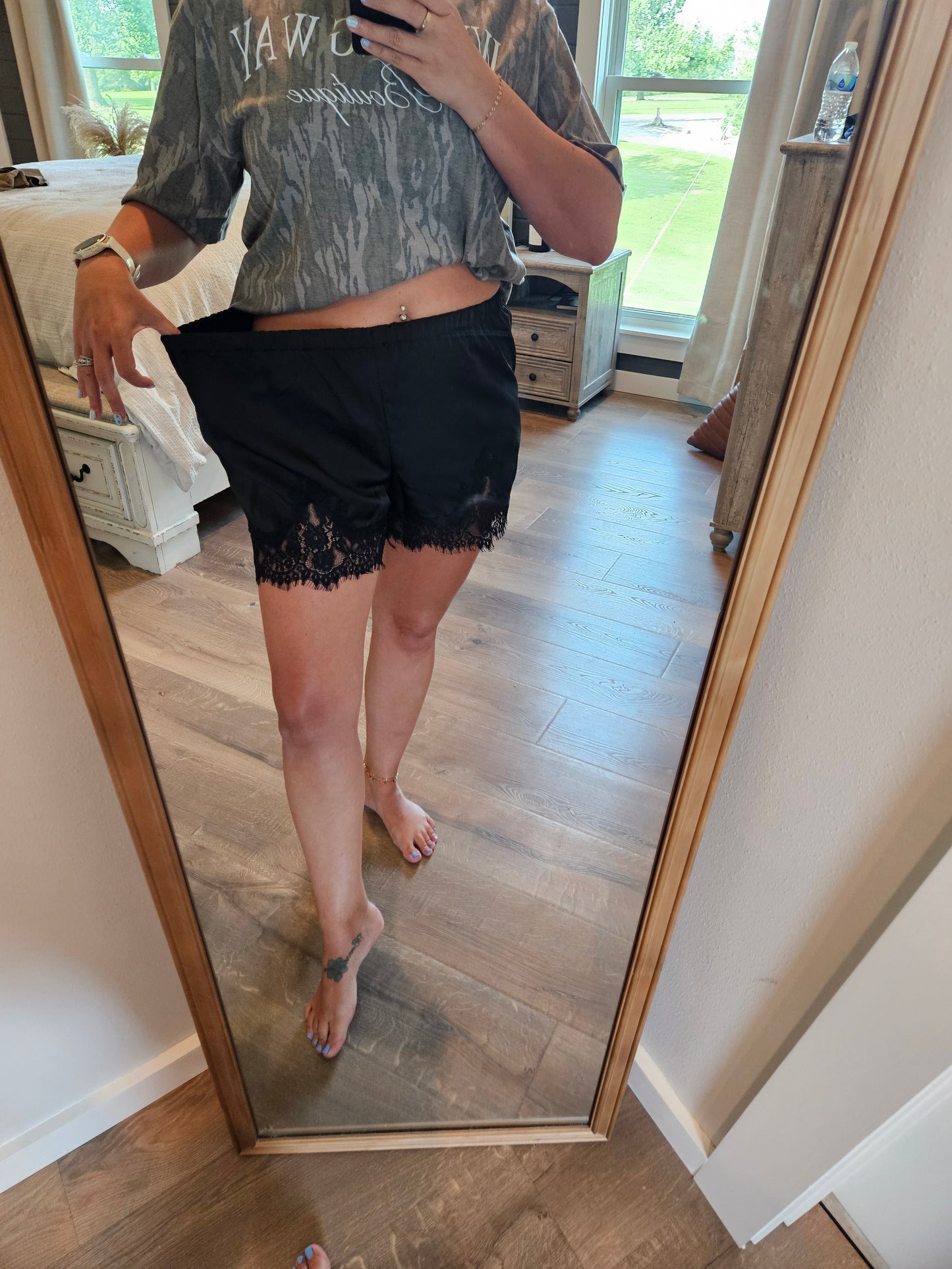 Midnight Rodeo Lace Shorts