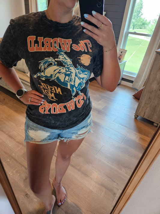 The World Needs More Cowboys Tee