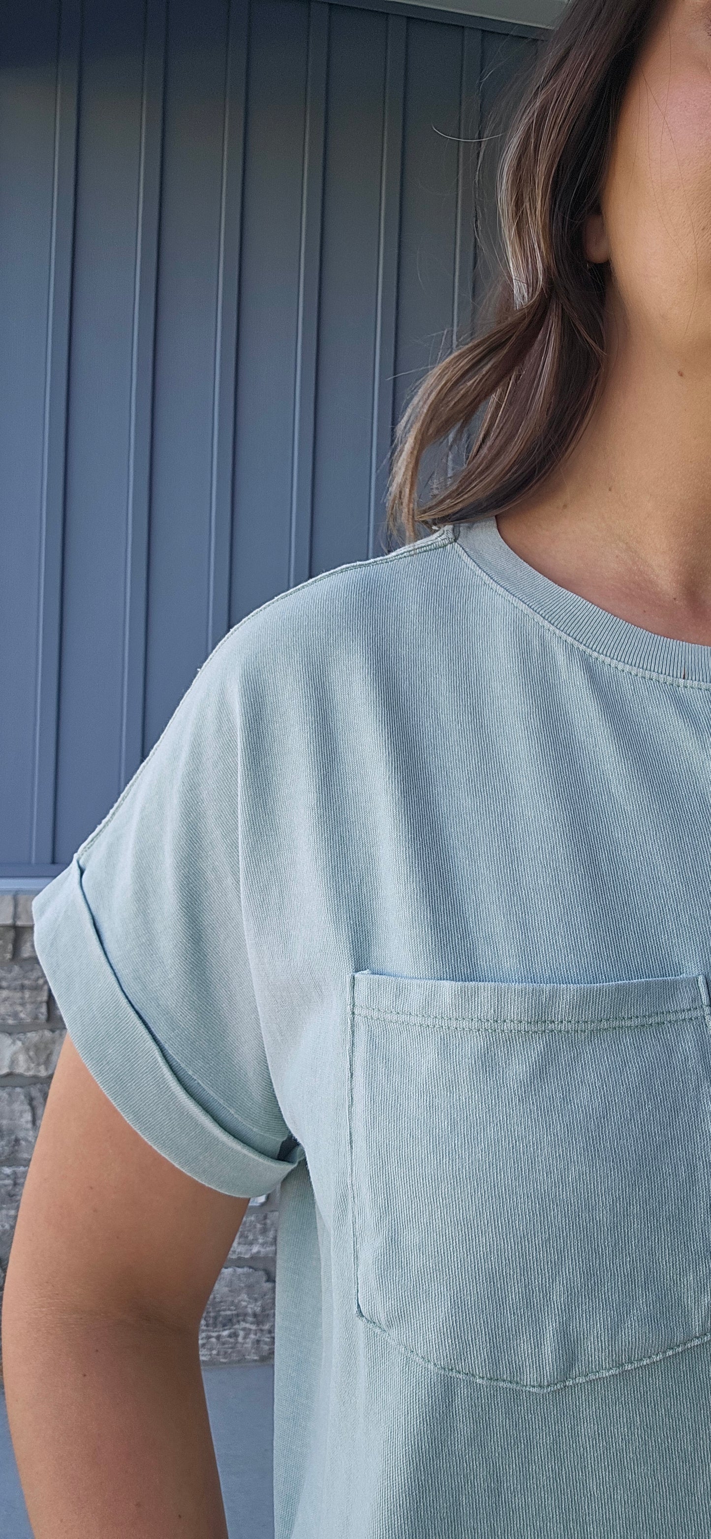 Sage Serenity Tee Dress