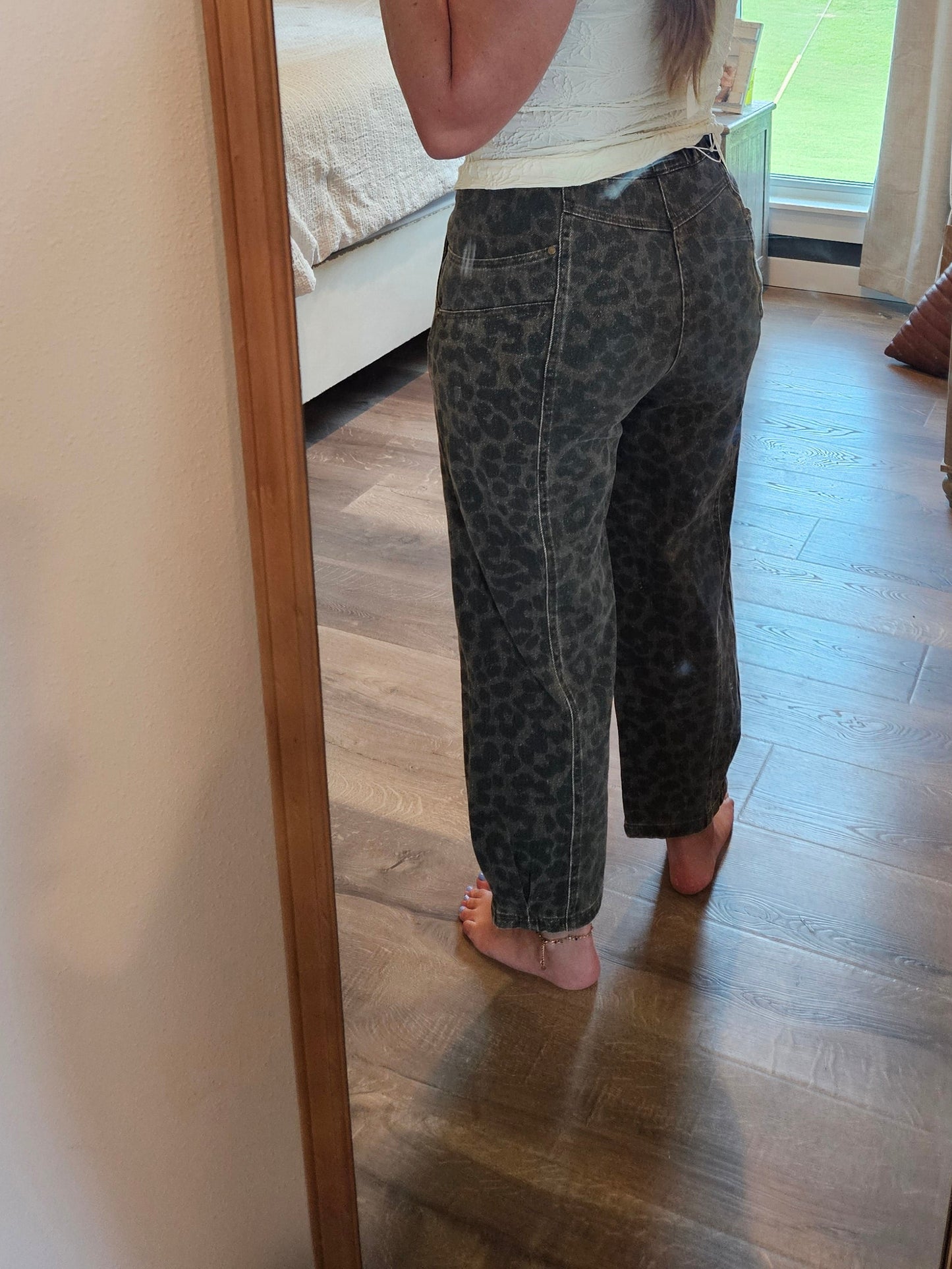 Wild Trails Leopard Jeans