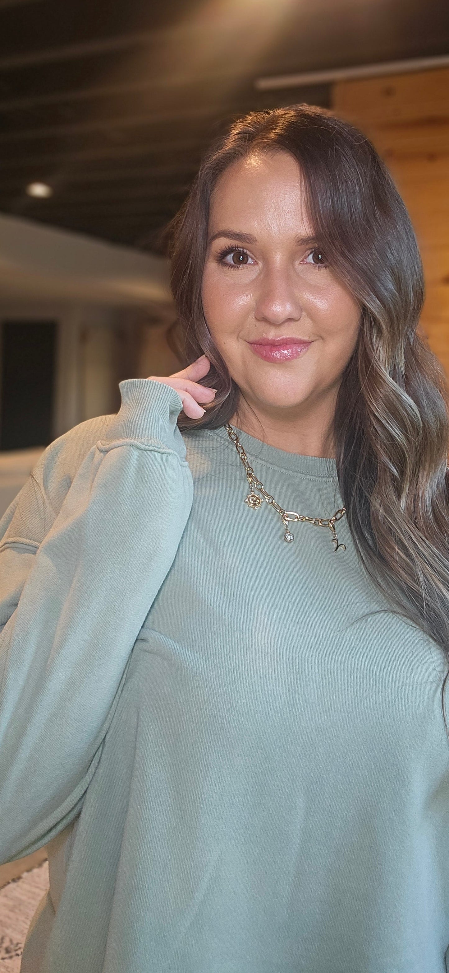 Sage Lounge Crew Neck