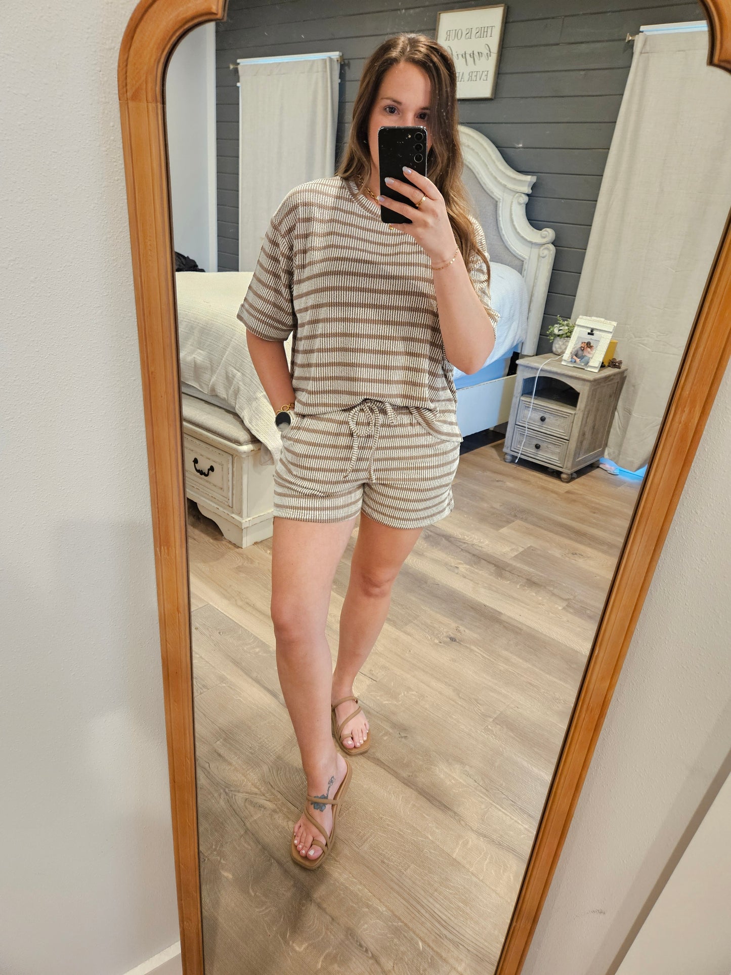 Sienna Stripe Lounge Set