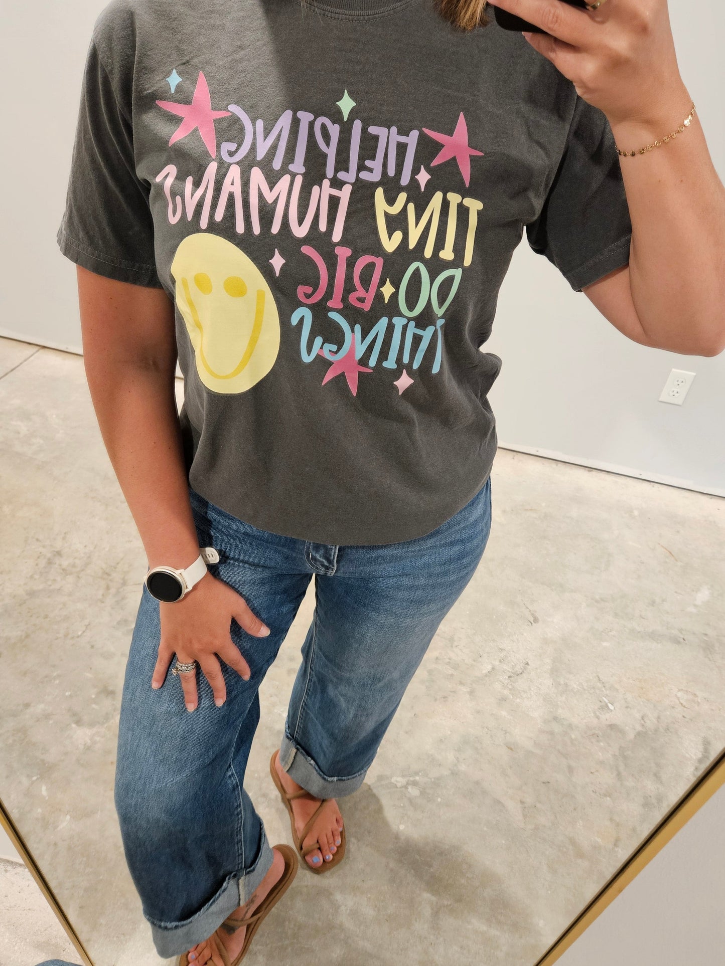 Helping Tiny Humans Tee - comfort colors