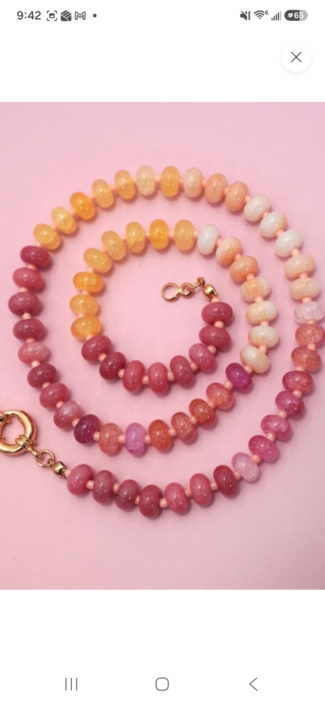 Sweetheart Stone Necklace