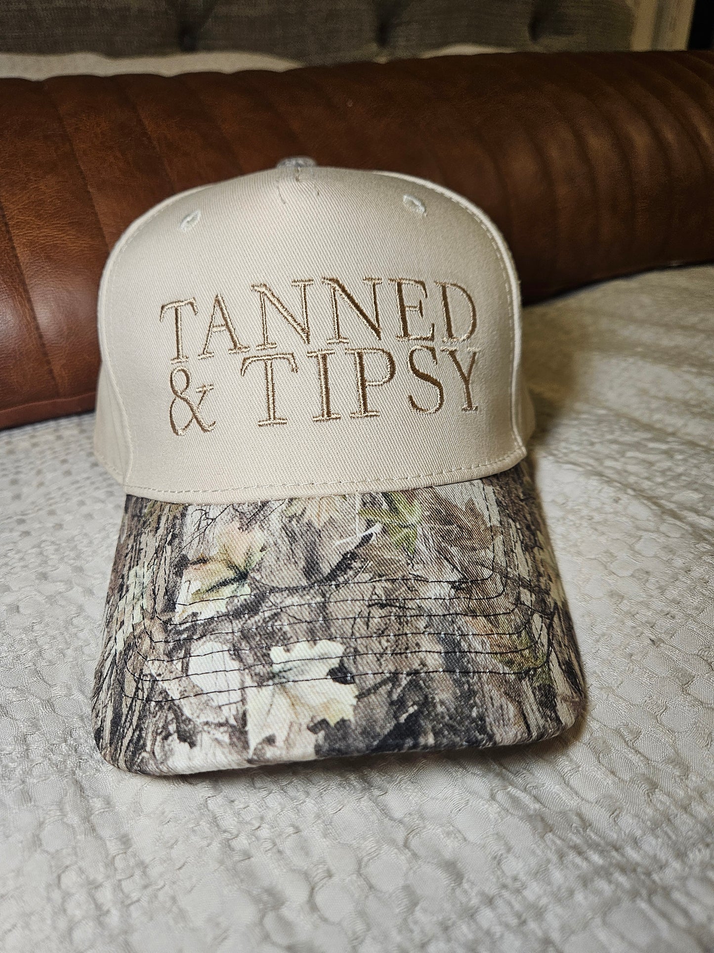 Tanned & Tipsy trucker hat
