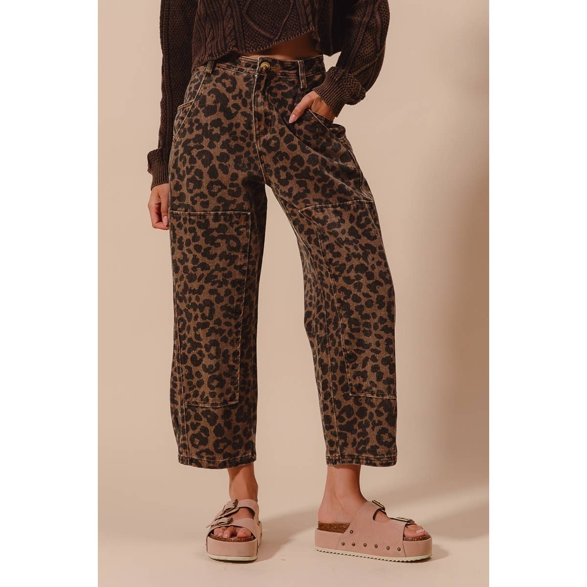 Wild Trails Leopard Jeans