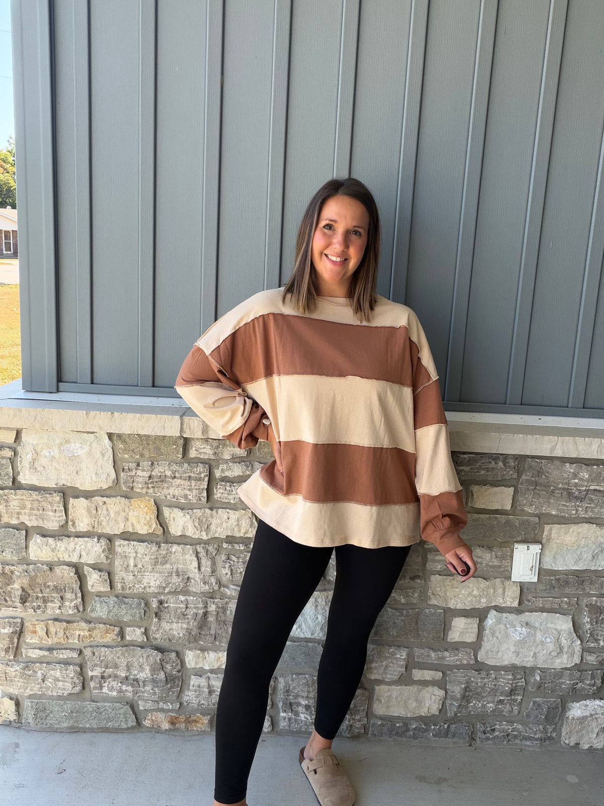 Mocha Meadow Pullover