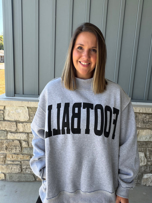 Two Sides Game Day Mockneck
