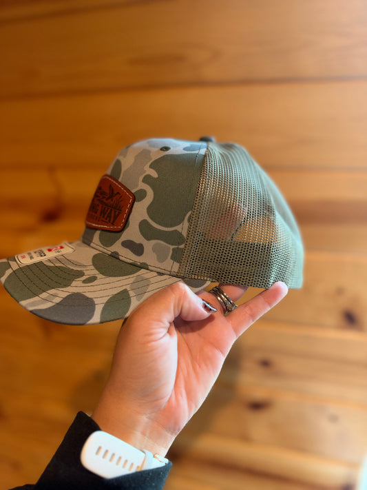The First Edition Trucker - duck camo