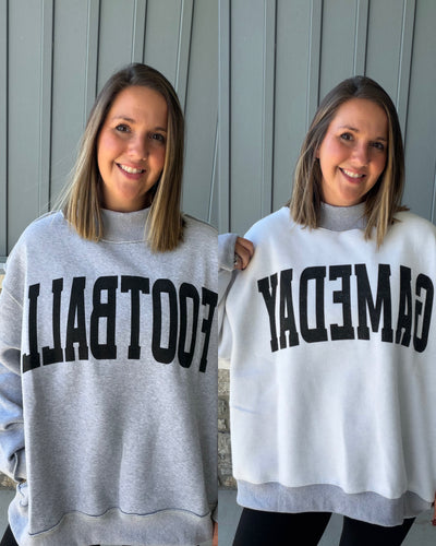 Two Sides Game Day Mockneck
