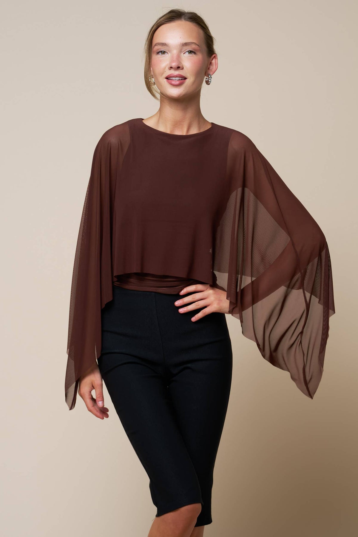 The Sienna Cape Top