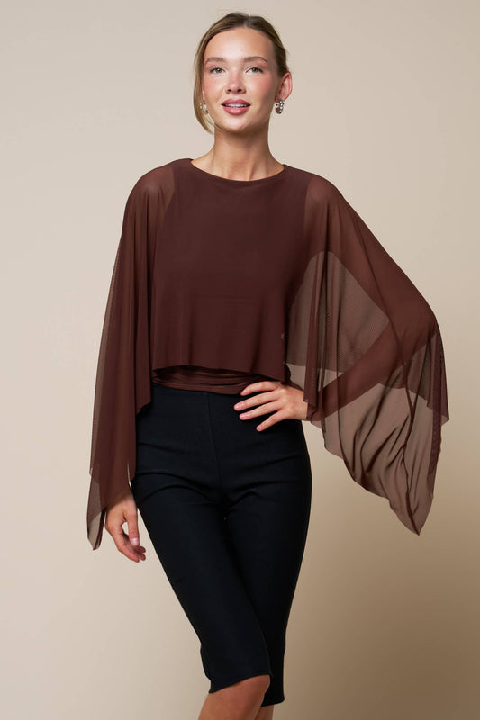 The Sienna Cape Top
