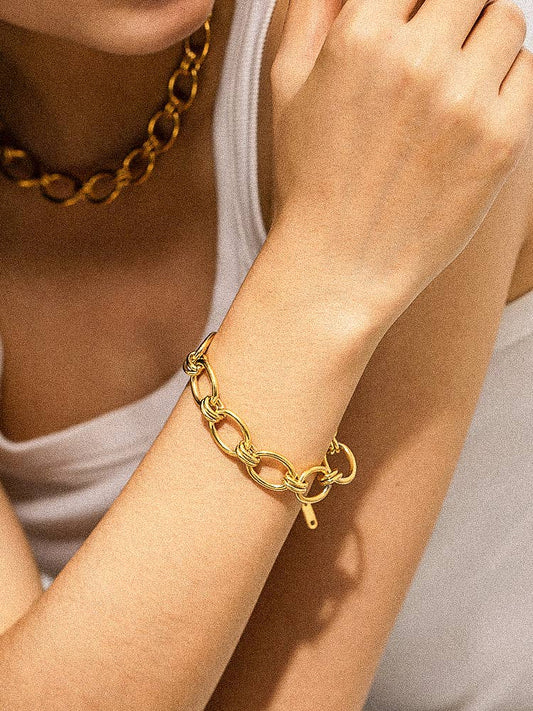 The Statement Chain Bracelet - waterproof