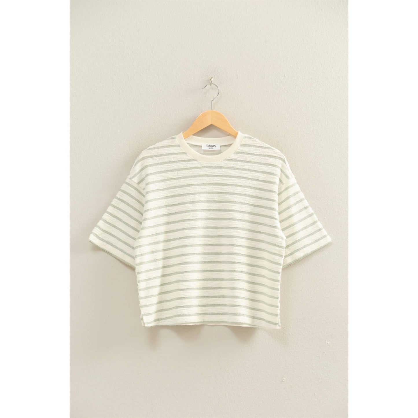 The Leisure Stripped Terry Top