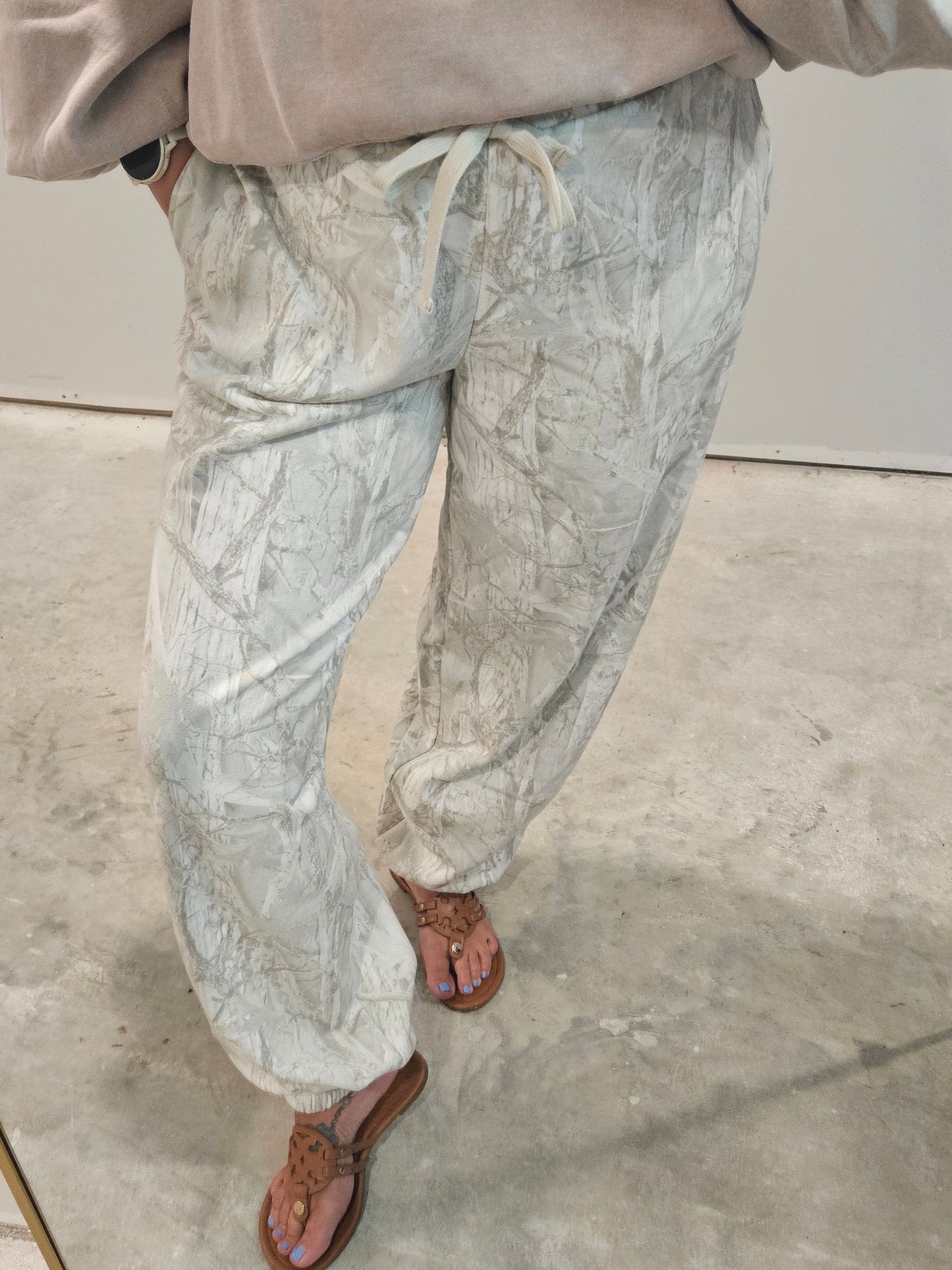 The Camo Comfort Joggers - bottoms only