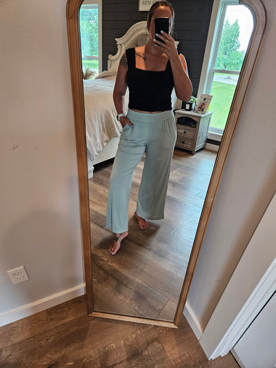 Sage Escape Cropped Pants