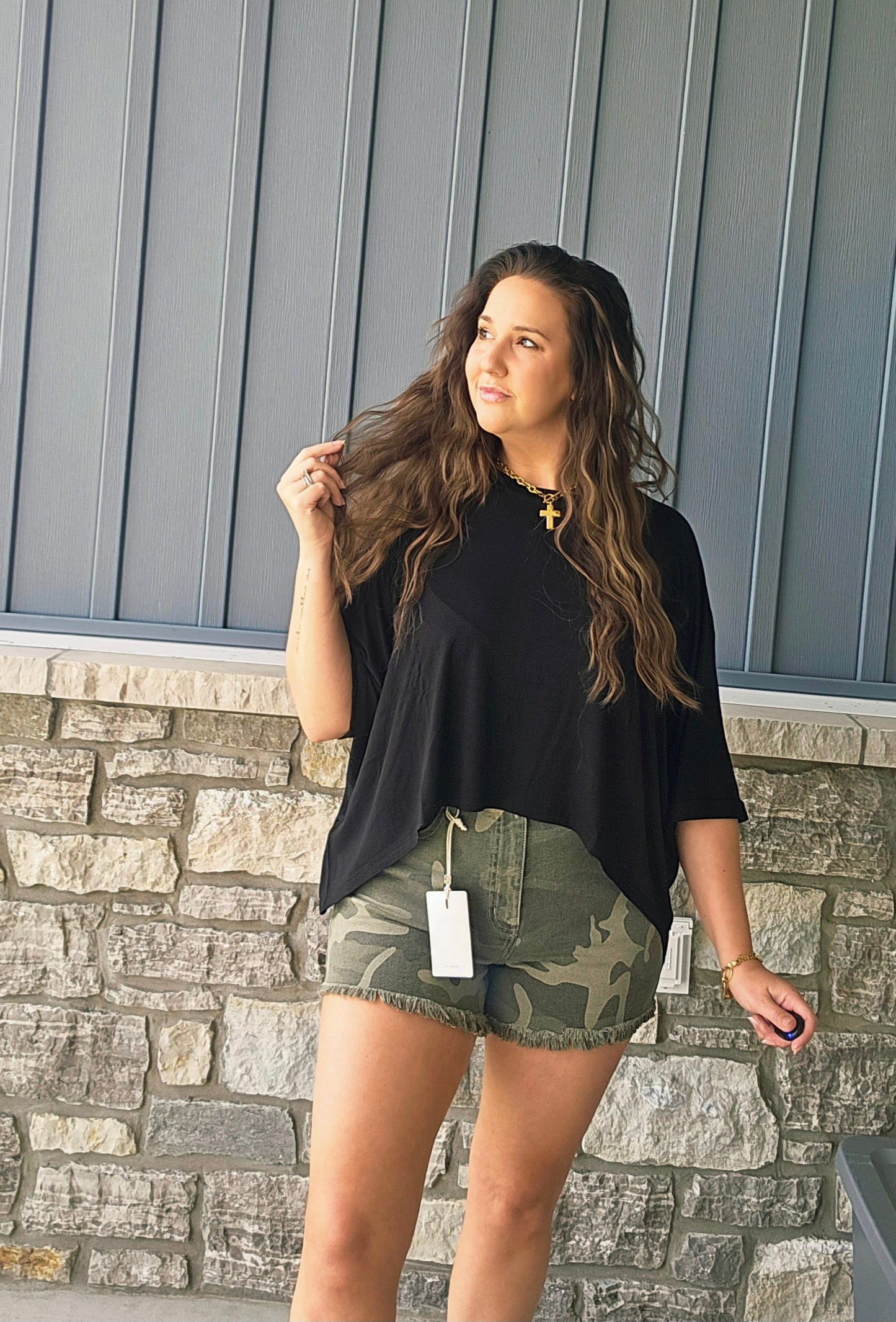 Easy Days Batwing Top