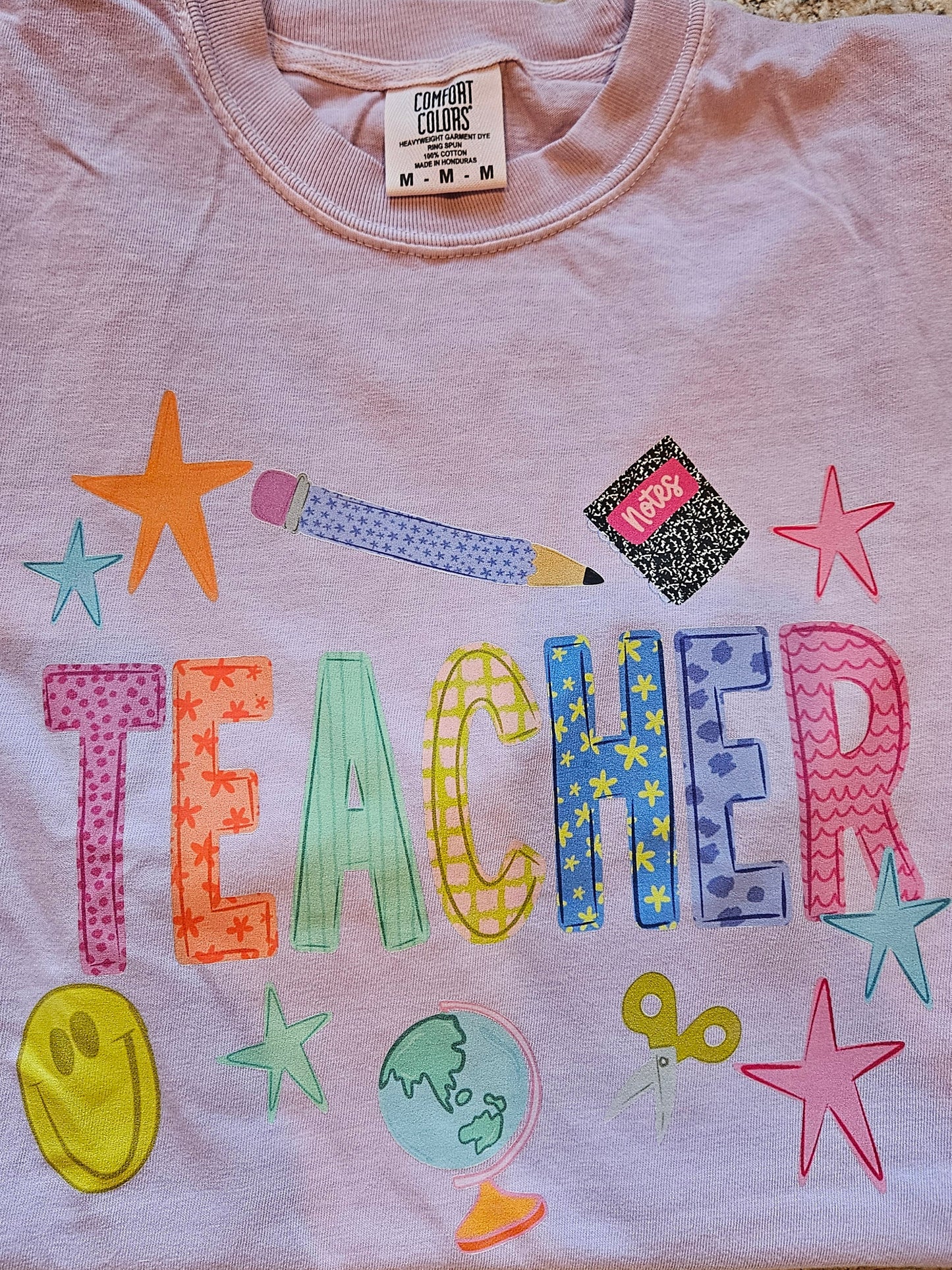 The Teacher Life Tee - comfort colors