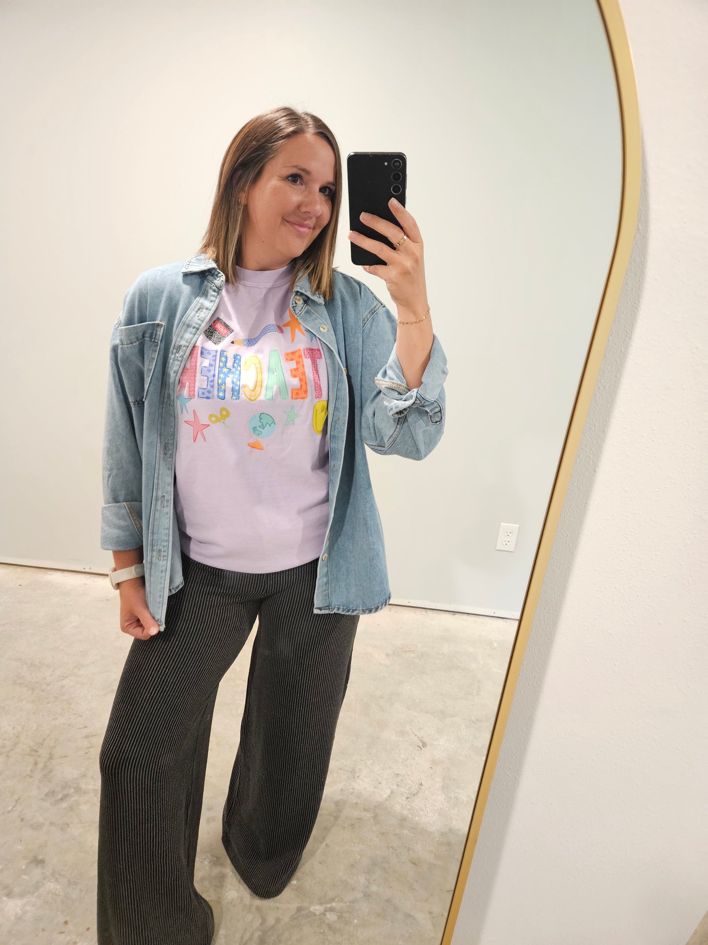 The Teacher Life Tee - comfort colors