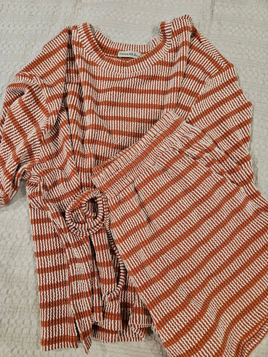 Sienna Stripe Lounge Set