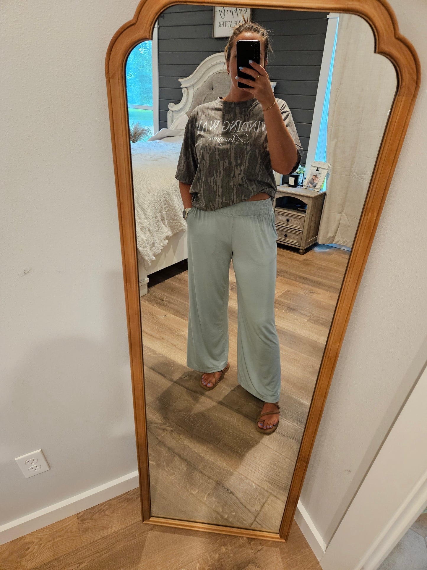 Sage Escape Cropped Pants