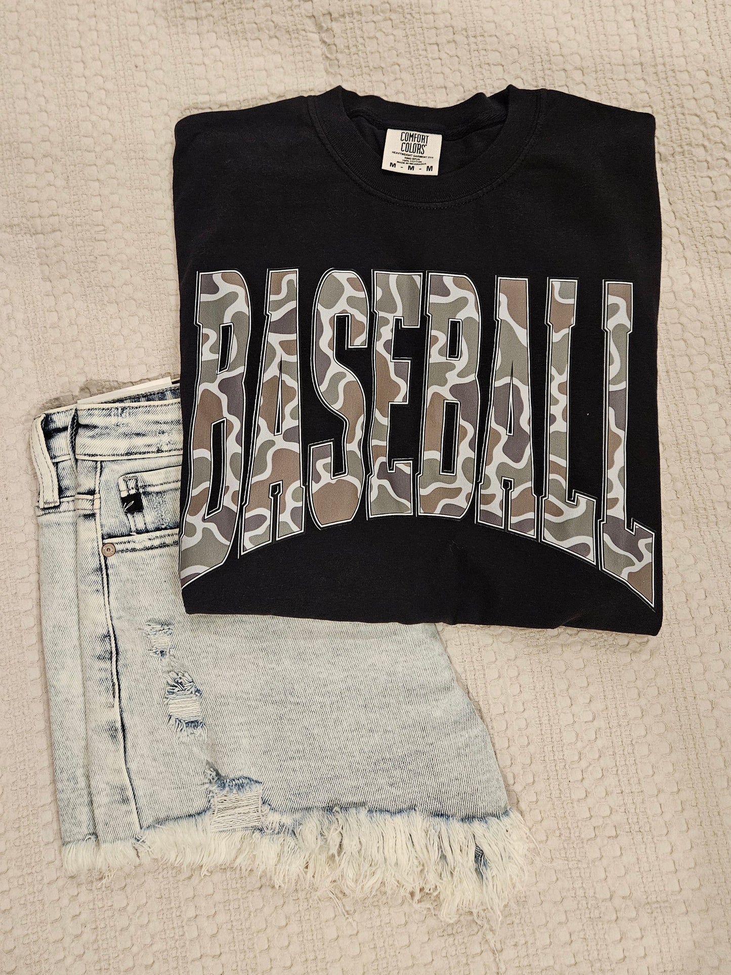 Sunfade Fray Denim Shorts