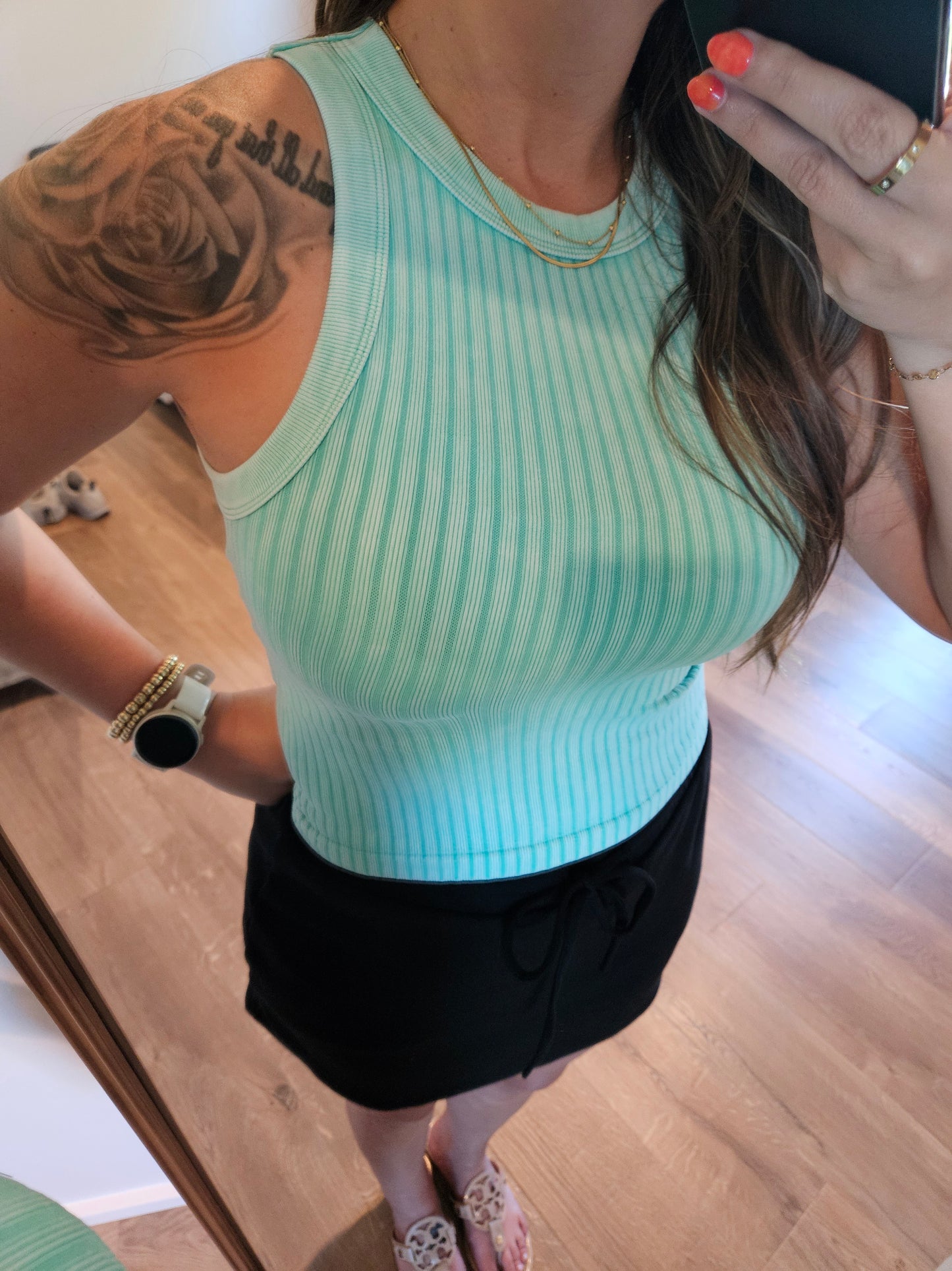 Wildflower Ribbed Tank