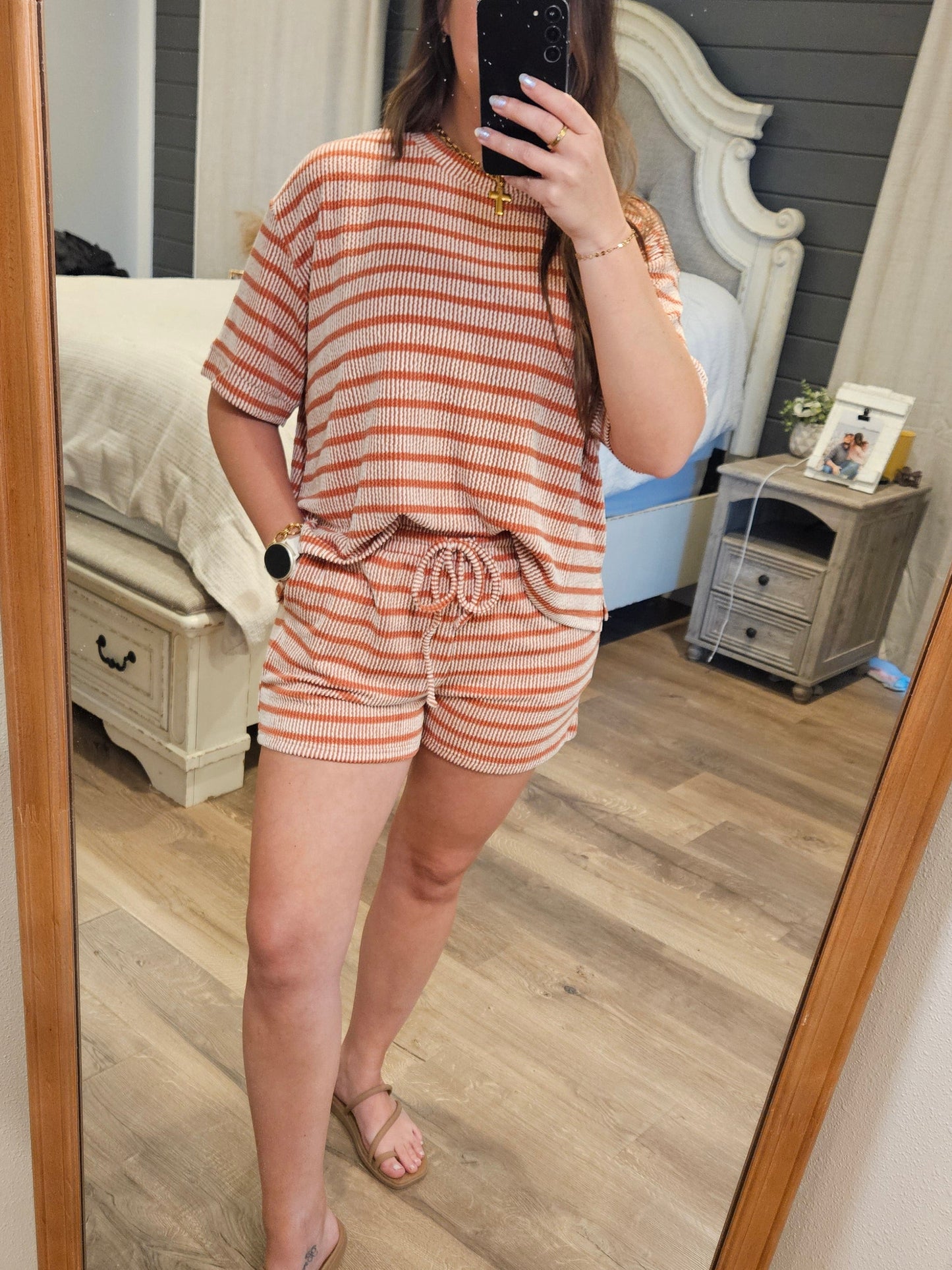 Sienna Stripe Lounge Set