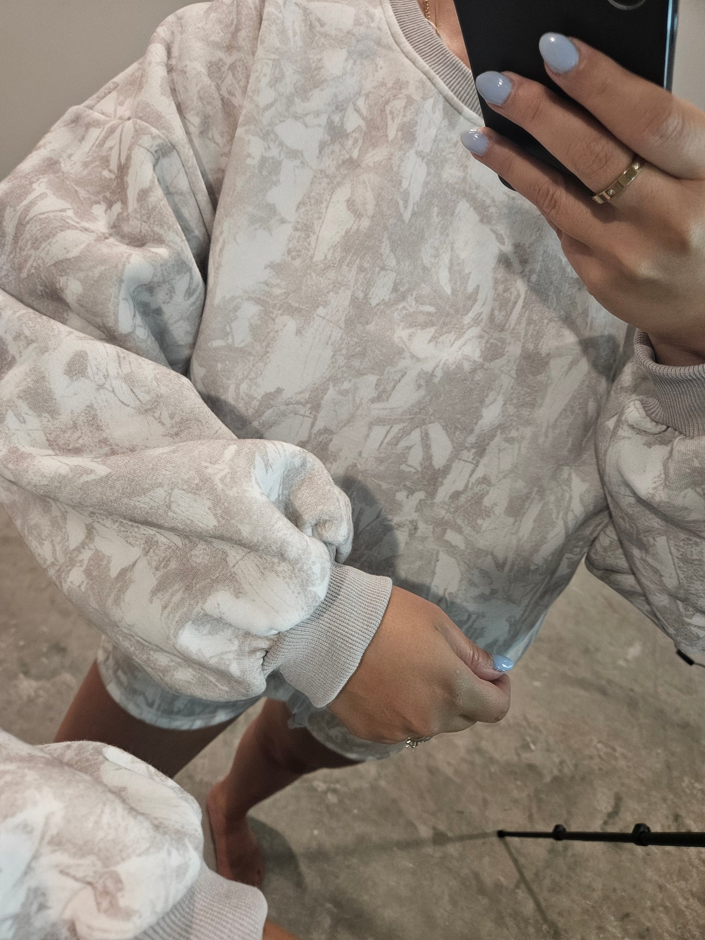 Woodland Camo Crewneck - top only