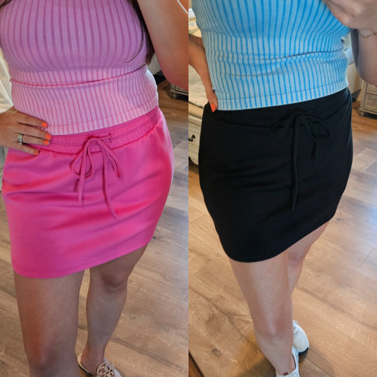 Luxe Scuba Skort