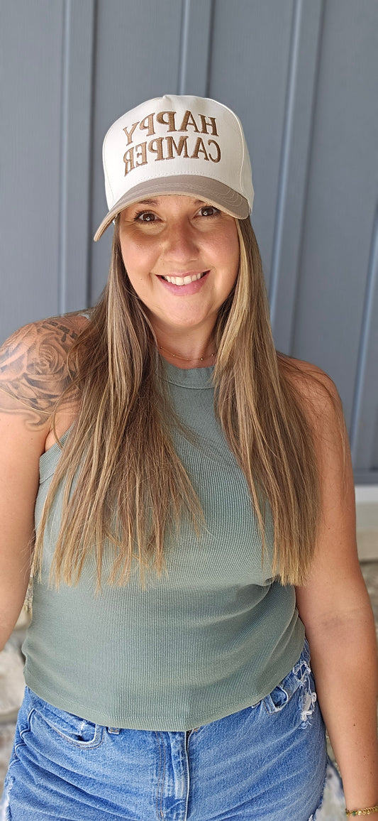 Happy Camper Hat