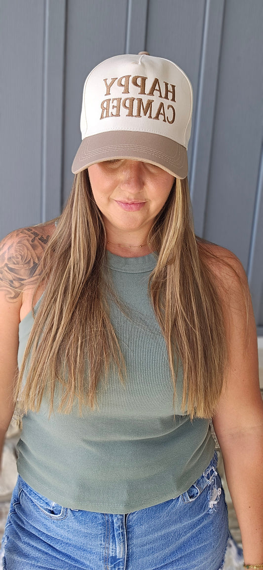 Happy Camper Hat