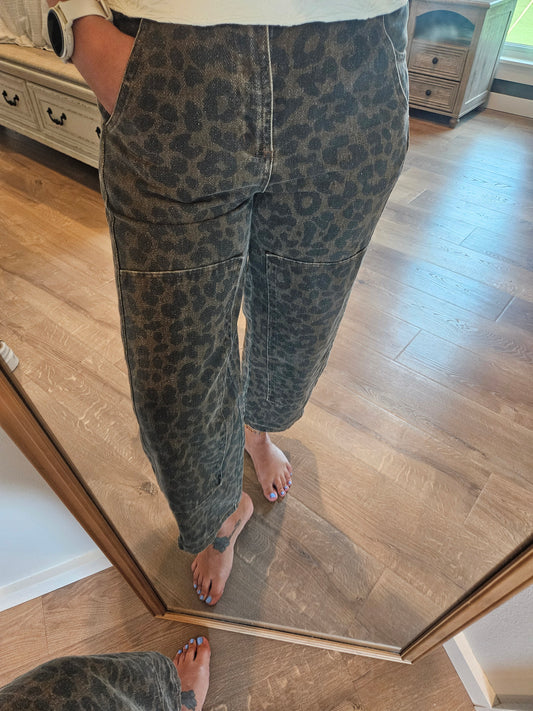 Wild Trails Leopard Jeans