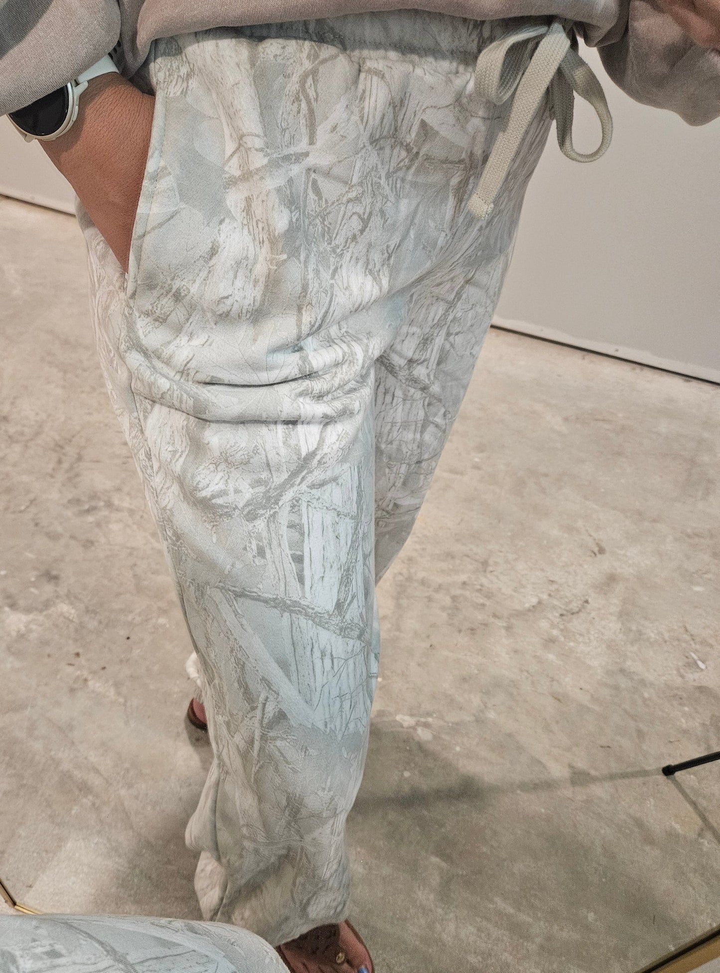 The Camo Comfort Joggers - bottoms only