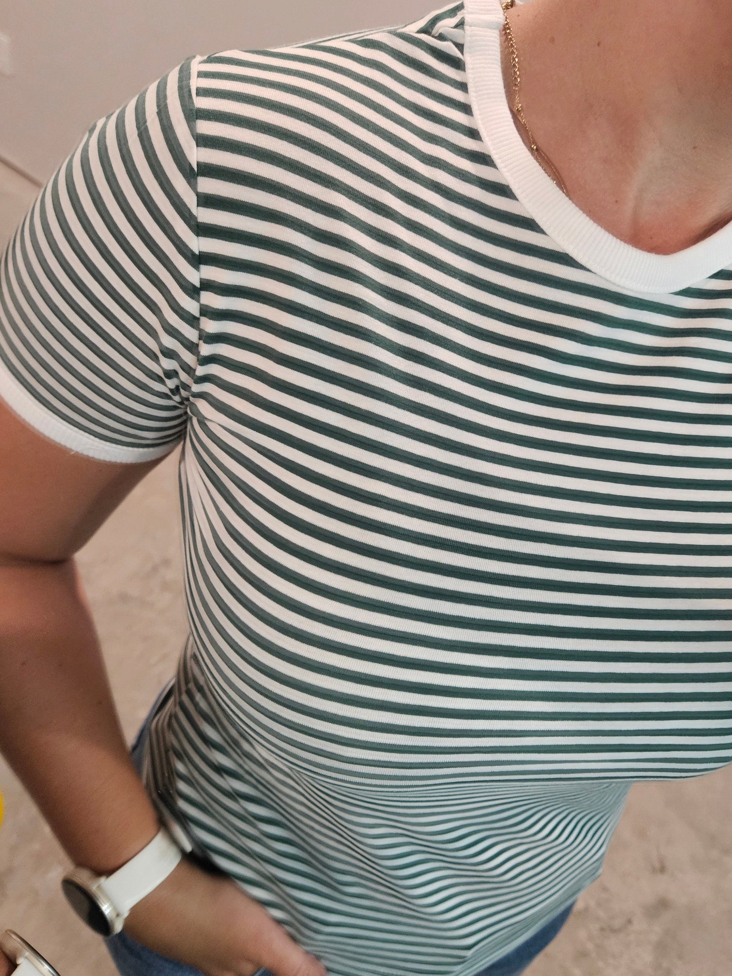 The Brooklyn Stripe Tee - multiple colors