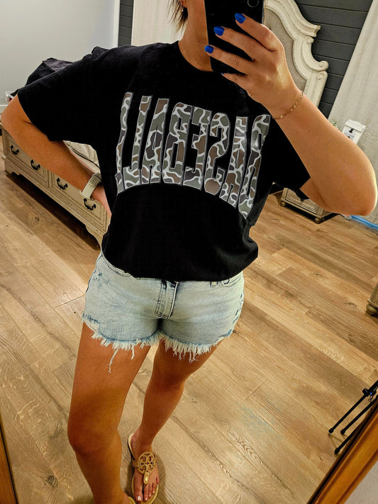 Duck Camo Baseball Tee