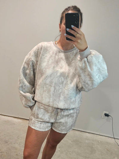 Woodland Camo Crewneck - top only