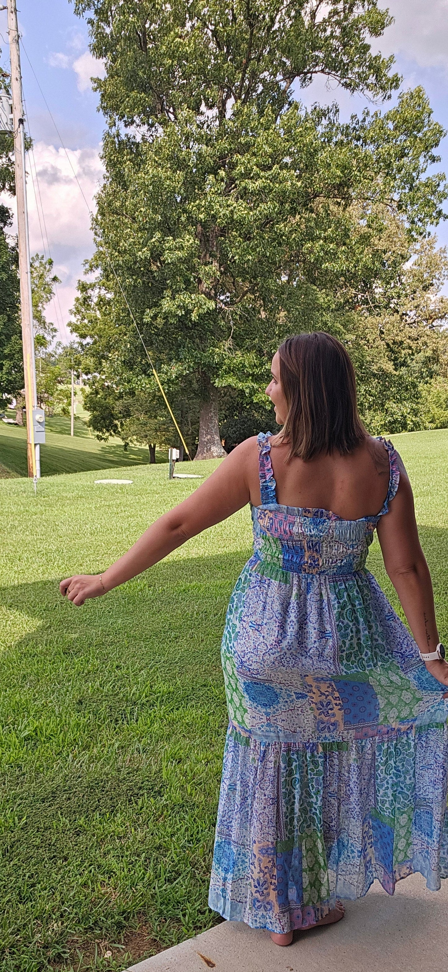 Patchwork Garden Maxi
