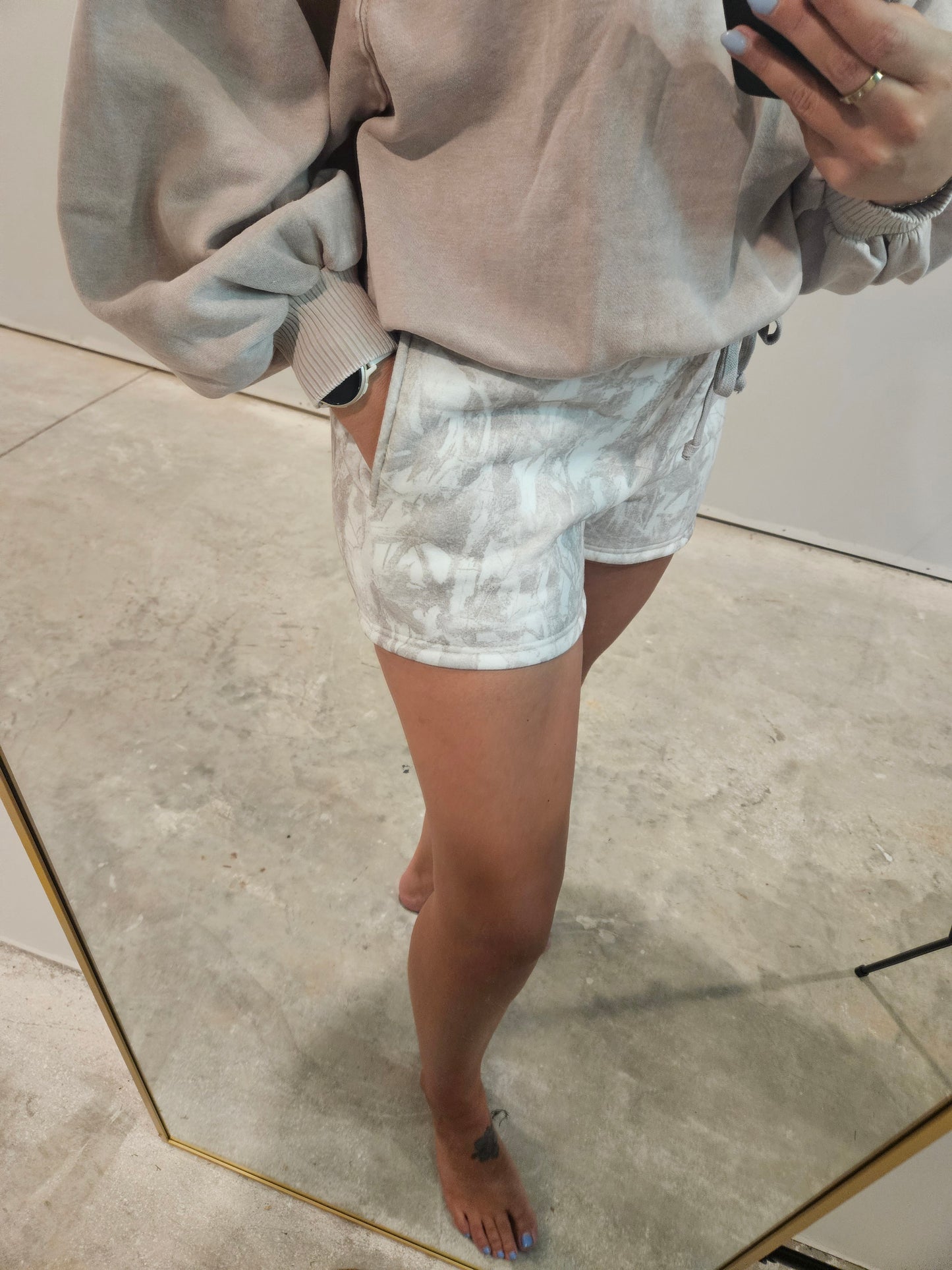 Woodland Camo Shorts - bottoms only