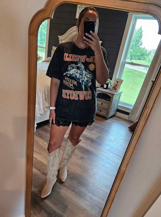 The World Needs More Cowboys Tee