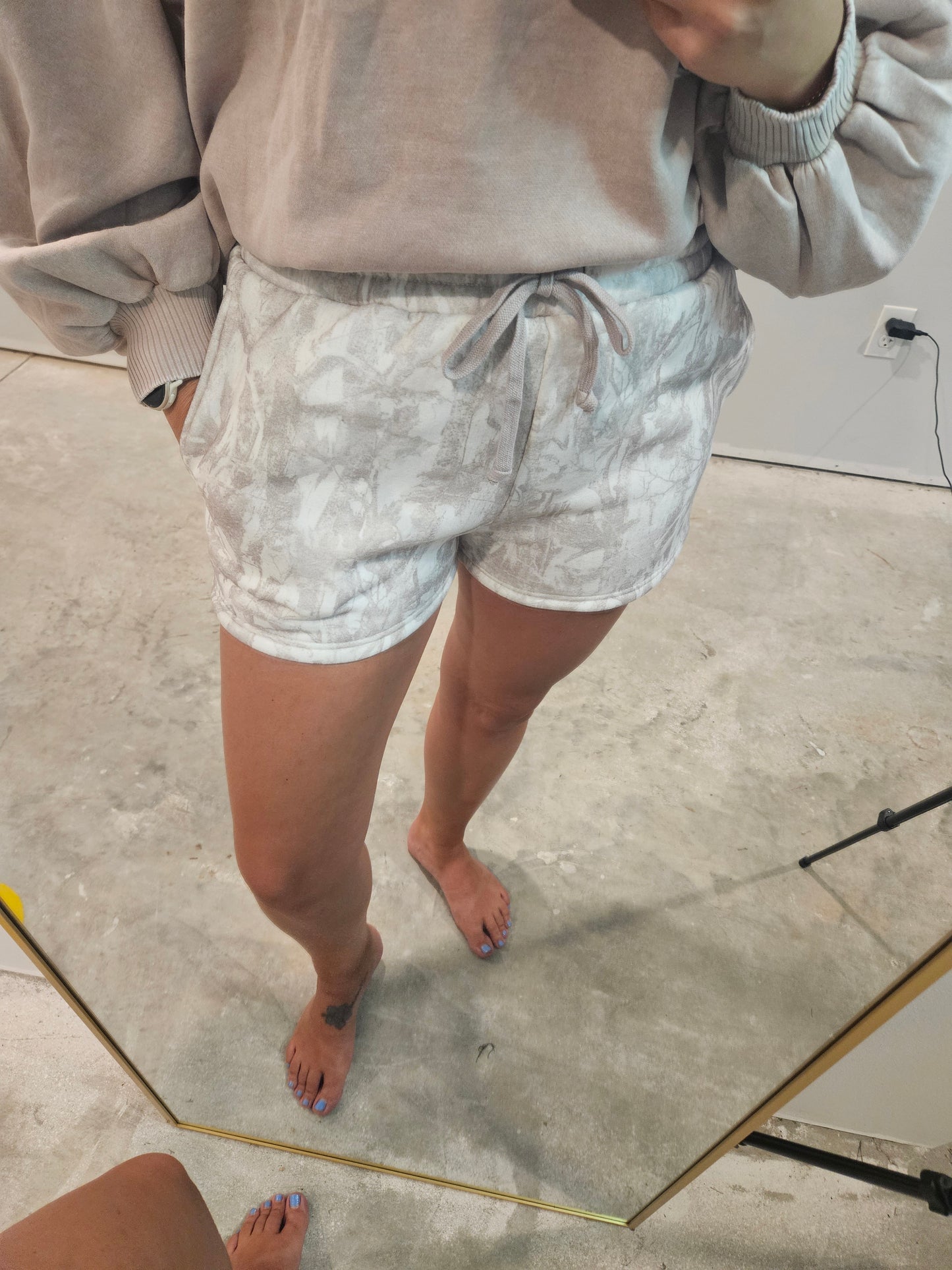Woodland Camo Shorts - bottoms only