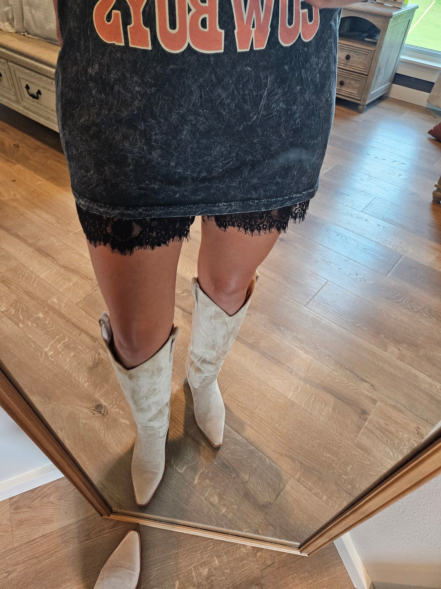 Midnight Rodeo Lace Shorts