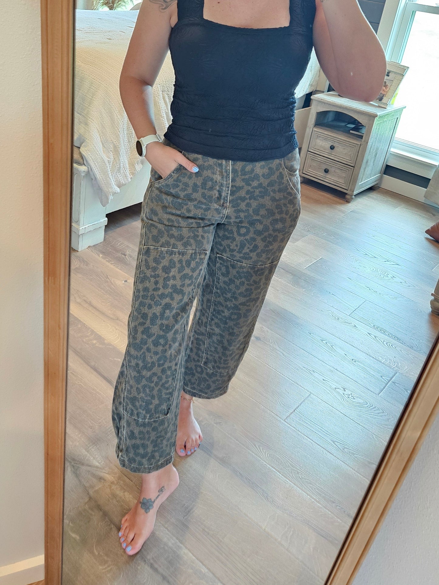 Wild Trails Leopard Jeans