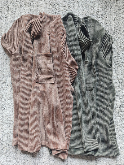 The Every Day Ribbed Pocket Tee - Fall edition