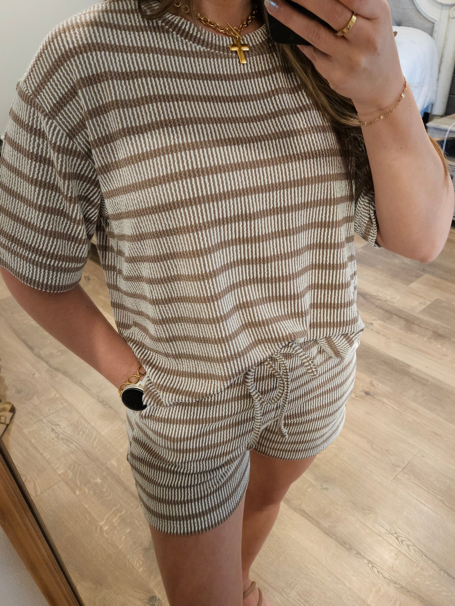 Sienna Stripe Lounge Set