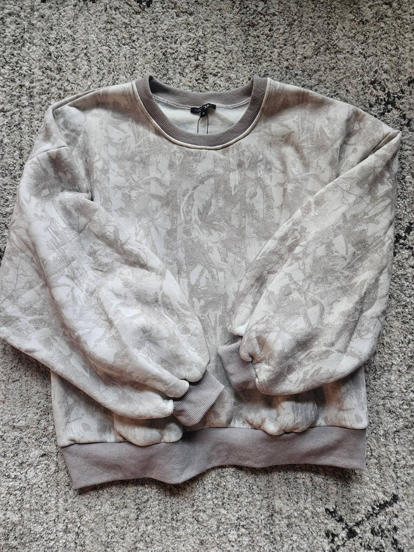 Woodland Camo Crewneck - top only
