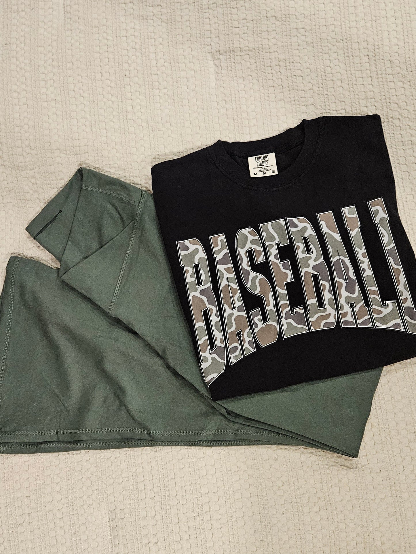 Duck Camo Baseball Tee