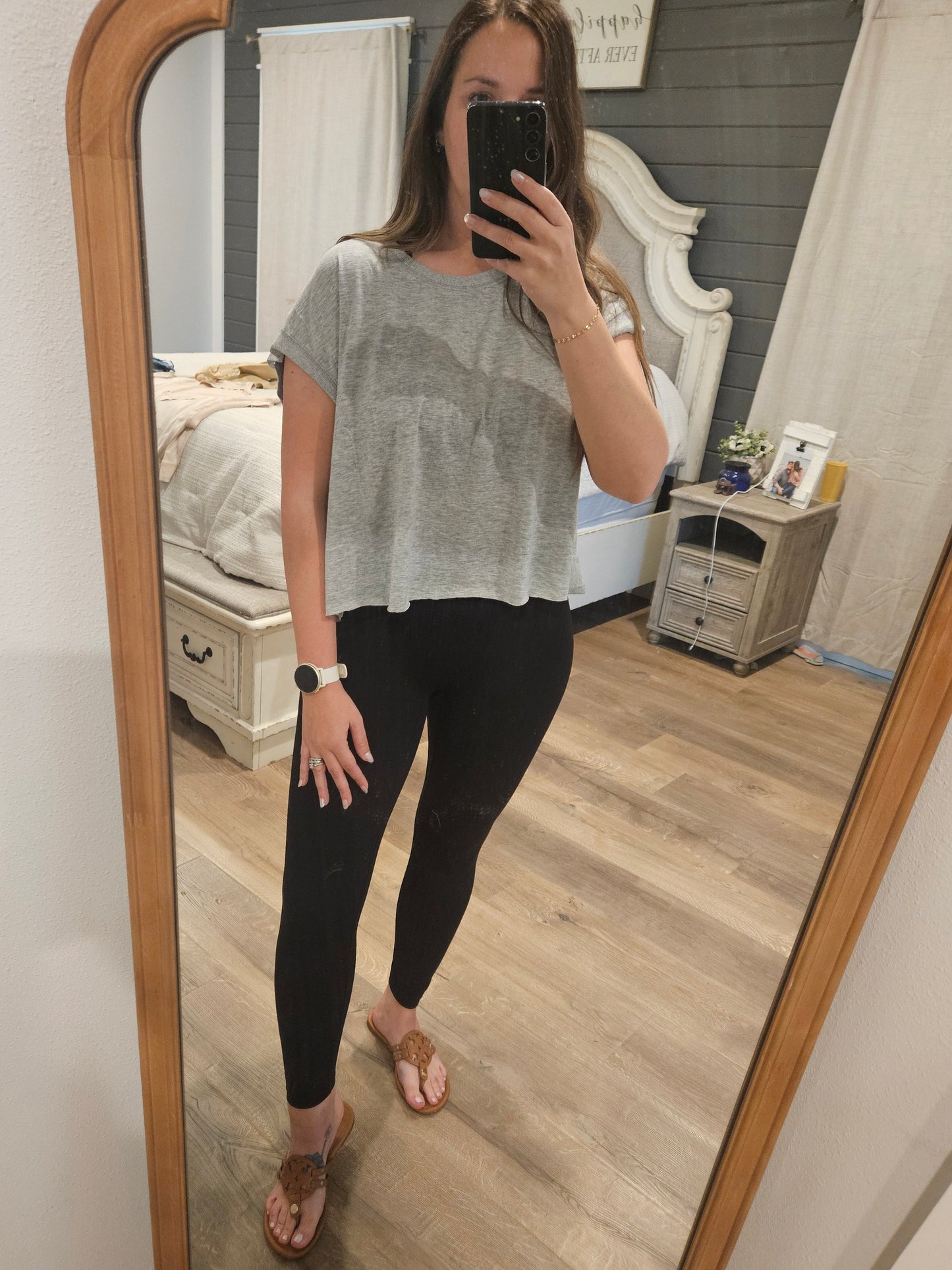 Effortless Open Back Tee